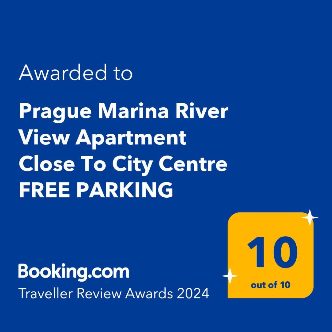 Prague Marina River View Apartment Close To City Centre Free Parking מראה חיצוני תמונה